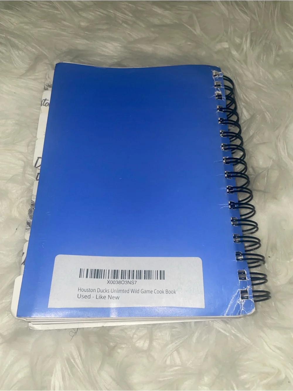 Houston Ducks Unlimited Wild Game Cook Book – First Edition (Spiral Bound)
